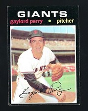1971 #140 Topps Gaylord Perry Baseball Card