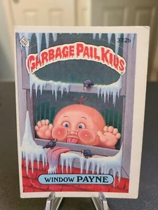 Garbage Pail Kids 1987 Original Series 9 WINDOW PAYNE 372b GPK  - Bild 1 von 2