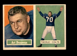 1957 Topps #65 Art Donovan EX - Imagen 1 de 2