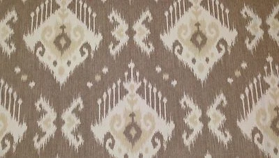 MAGNOLIA HOME DAKOTA LINO BEIGE IKAT TOSCANA MUEBLES TELA POR YARDA 54"W Foto 1 de 4