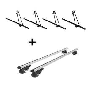 4 portabicicletas ORION + portaequipajes VDP004L para VW Golf IV Variant SW 1J 1J 97- - Imagen 1 de 5