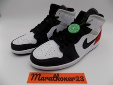 Jordan 1 Mid SE Red Black Toe 2020 for 