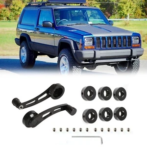 Pair 4.5" Car Truck Manual Billet Window Crank Aluminum Handle Winder with Knob - Picture 1 of 12