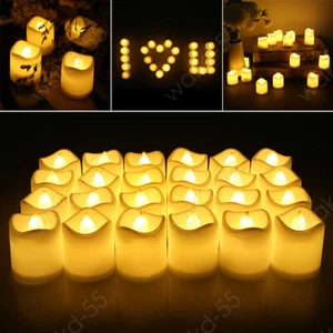 72x LED Tea Light Tealight Candle Flameless Wedding Party Decor Battery Included - Picture 1 of 15