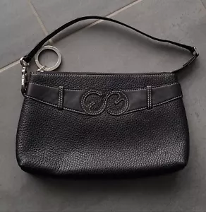 Original SWAROWSKI Handtasche schwarz Veloursleder Leder - Bild 1 von 3