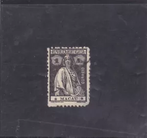MACAU CERES 1 a. Perf. 12x11,5 Type III-IV (1913) - Picture 1 of 1