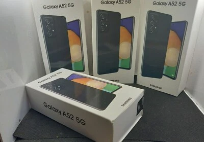 Nuevo DESBLOQUEADO Samsung Galaxy A52 5G A526U1 Caja Sellada Cualquier Operador GSM EN TODO EL MUNDO Foto 1 de 4