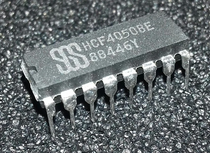 5pcs. HCF4050BE  Hex Buffer/converters = CD4050BE DIP16 - Bild 1 von 1