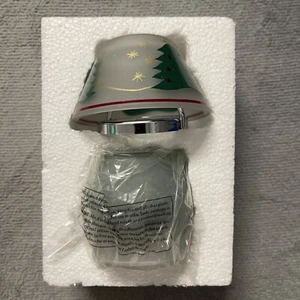 Avon Home Fragrance Collection Holiday Christmas Tree Mini Lamp Jar New In Box - Picture 1 of 5
