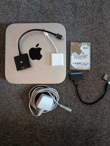 Apple Mac Mini late 2012 A1347 Intel i5 2.50GHz 240GB SSD 16GB RAM bundle w 1TB - Picture 1 of 11