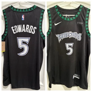 Camiseta deportiva firmada por Anthony Edwards Minnesota T'Wolves edición HWC, talla 48 nueva con etiquetas (JSA) - Imagen 1 de 3