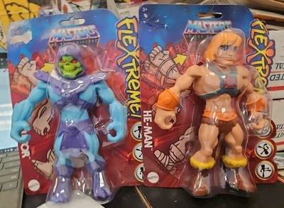 Фигурки Mattel Masters of the Universe Flextreme HE-MAN & SKELETOR - Изображение 1 из 3