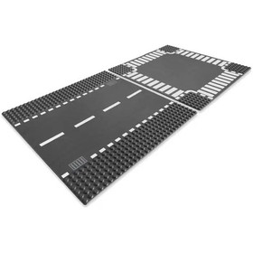 LEGO City Straight Track and Level Crossing (7280) New