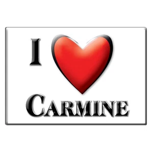 Carmine, Fayette County, Texas - Fridge Magnet I Love Souvenir Usa Gift Idea - Picture 1 of 10
