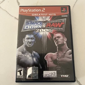 PS2 WWE SmackDown vs. Raw 2006 (Sony PlayStation 2, 2005) KOMPLETT UND GETESTET!!! - Bild 1 von 3
