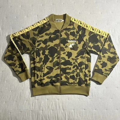 A Bathing Ape 1st Camo Bapesta Tape Track Jacket Size XL - Image 1 of 4