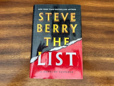 The List by Steve Berry (2025, Hardcover) FREE SHIPPING Foto 1 de 4