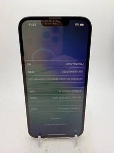 Apple iPhone 13 - Midnight - 128GB - as-is for salvage/parts/disassembly - Picture 1 of 7