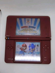 Nintendo DSi XL Konsole + Mario & Sonic Spiel + Training Denkspiel mit Ladegerät - Bild 1 von 15