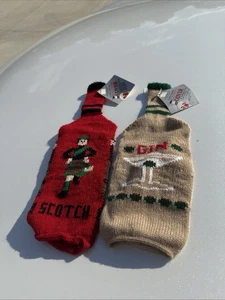 Juego de 2 cubiertas de botella Knit Country - Imagen 1 de 2