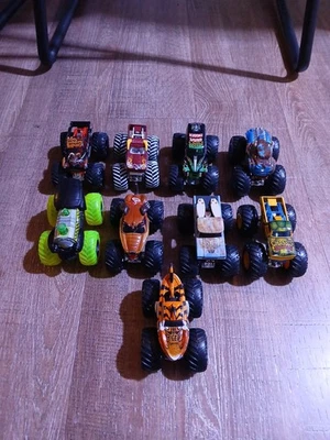 Monster Jam Hot Wheels SML Monster Truck Lot Toro Shark Grave Digger Chasis... - Image 1 of 4
