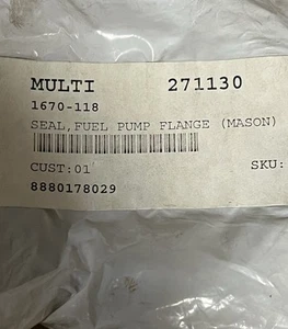 1670-118 Arctic Cat Fuel Pump Seal NEW OEM - Picture 1 of 1