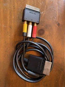 Official Microsoft Xbox 360 AV Lead - Picture 1 of 1