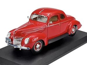 MAISTO 1939 FORD DELUXE ROT 1:18 DIE CAST METAL MODEL NEW IN BOX 31180 - Bild 1 von 9