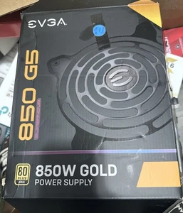 EVGA 220-G5-0850-X1 Super Nova 850 G5-80 Plus Gold 850W Netzteil Brandneu - Bild 1 von 5