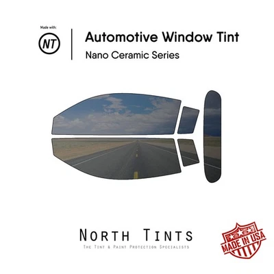 Película de tinte de ventana precortada nano cerámica vidrio para Audi R8 2016-2023 cupé Foto 1 de 4