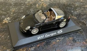Minichamps 1:43 2014 Porsche 911 (991) Targa 4S Black. Collector Packaging - Picture 1 of 9
