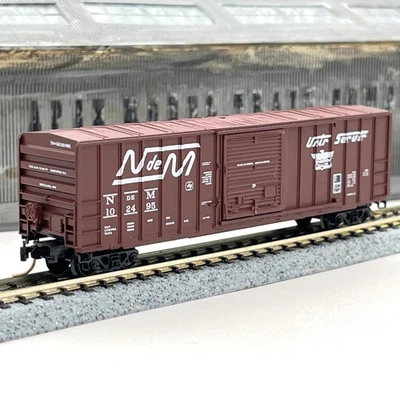 Micro-Trains 25320 Nacional de Mexico 50ft Rib Side Boxcar 102495 N Scale - Image 1 of 4