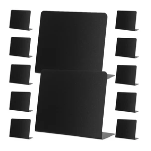 Mini letreros de pizarra para pizarras pequeñas con soporte para etiquetas de precio de 12 piezas - Imagen 1 de 12