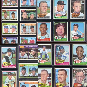 Lot Of 29 Autographed Signed 1965 Topps Baseball Cards Rookies RC Vintage - Picture 1 of 9
