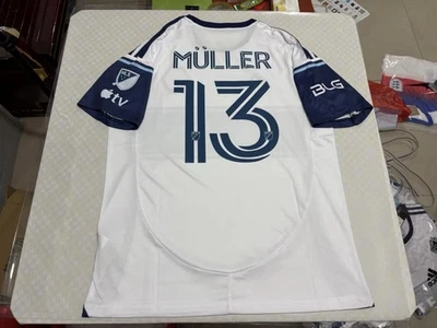 Thomas Müller Vancouver Whitecaps Jersey  2025/26- Men All sizes Available - Image 1 of 2