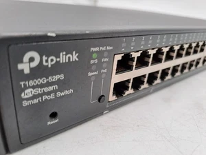 TP-Link T1600G-52PS V4.6 JetStream 48-Port Gigabit Smart PoE+ Switch TL-SG2452P - Picture 1 of 5