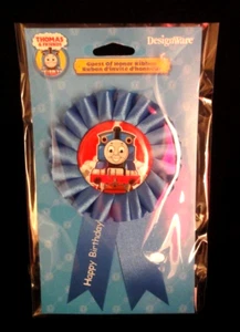 Thomas & Friends Guest of Honor Happy Birthday Ribbon Party Favor, 1 Ct - Picture 1 of 1