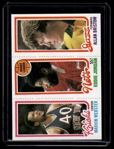 1980 Topps Marvin Webster Eddie Jordan Allan Bristow TL #155 #172 #239 - Foto 1 di 2