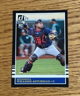 WILLIANS ASTUDILLO 2019 Panini Donruss #241 Retro Rookie RC - Image 1 of 2