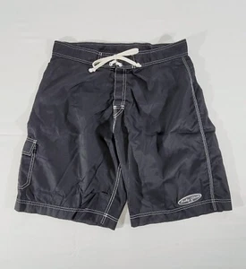 BODY GLOVE Herren (eigentlich 35,5" x 10,5") klassische Boardshorts Badehose schwarz - Bild 1 von 5