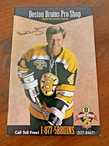 1998-99 BOBBY ORR BOSTON BRUINS PRO SHOP Merchandise Catalog BRUINS 75 YEARS - Picture 1 of 6