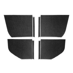 Real Carbon Fiber Interior Door Panel Anti-Kick Cover For Ford Maverick 2022-25 - Picture 1 of 20