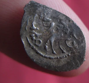 Russia IVAN III "The GREAT",1462-1505, silver wire coin.i3-1/4 - Picture 1 of 3