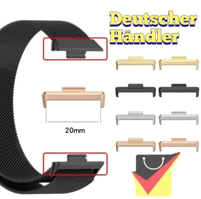 MARKENLOS Strap Adapter For Huawei Watch Fit 4 / 3 / Pro Metal Connector Connector