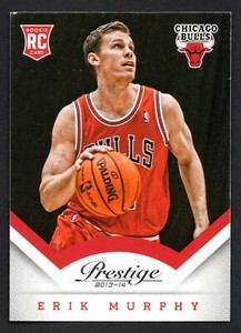 ERIK MURPHY #200 CHICAGO BULLS 2013-14 PRESTIGE ROOKIE CARD BASKETBALL PANINI