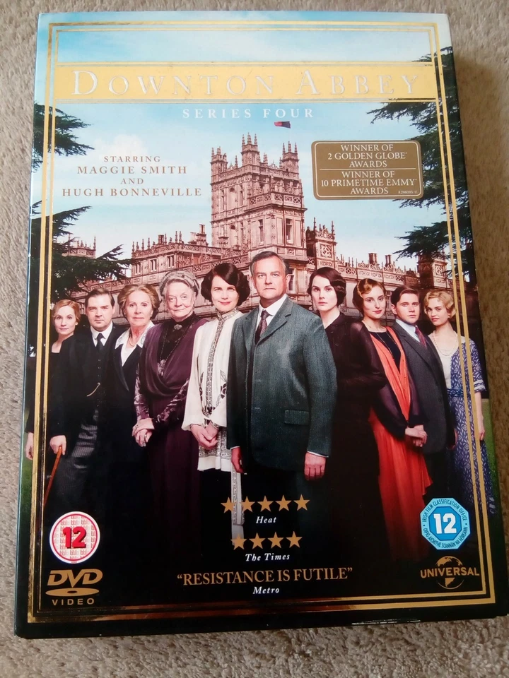 Downton Abbey Series Four Dvd 3 disc box set. like new. - Image 1 of 1