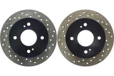 Rear PAIR Stoptech Disc Brake Rotor for 1982-1988 Nissan 200SX (45668) - Image 1 of 4