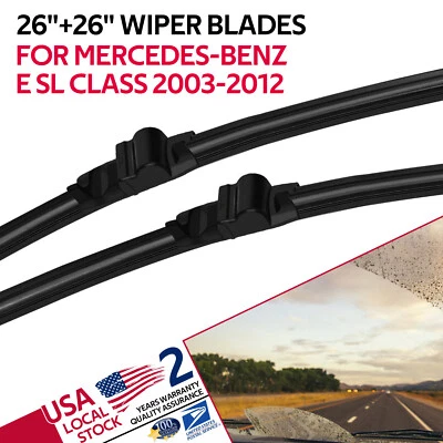 Limpiaparabrisas delantero genuino 26"+26" para Mercedes-Benz E500 2003-2006 Foto 1 de 4