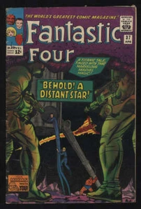 Fantastic Four #37 en muy buen estado 4,0 páginas originales FF Marvel Comics Edad de Plata SA - Imagen 1 de 2