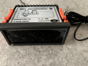 LED Temperaturanzeige 24V mit Fühler, gebraucht - Bild 1 von 3